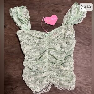 Dolls Kill / Sugar Thrillz | Delicate Dream Ruched Tank Top